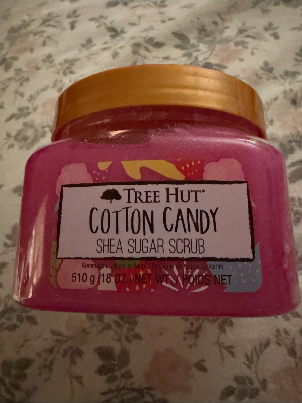 Cotton Candy Shea Sugar Scrub - Pink